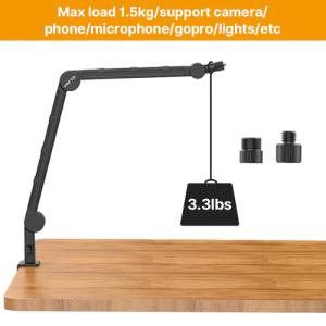 Ulanzi VIJIM LS25 Desktop Microphone/Overhead Stand