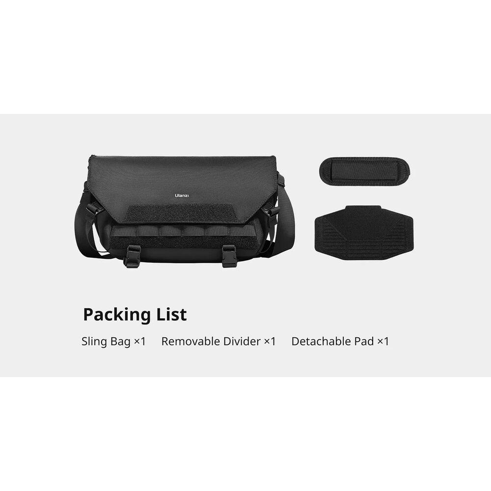 Ulanzi BC08 Camera Sling Bag (Black, 9L)