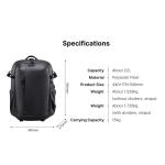 Ulanzi BP09 Camera Backpack (Black, 22L)