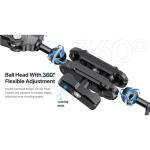 Ulanzi Super Clamps with Dual Ball Head Magic Arm