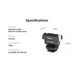 Ulanzi Cold Shoe Mount Adapter for DJI Osmo Action 3/4 & Pocket 3