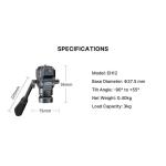 Ulanzi F38 Quick Release Fluid Video Head