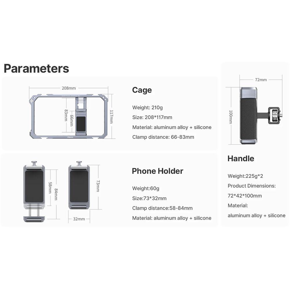 Ulanzi Universal Phone Vlogging Video Rig