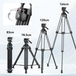 Ulanzi VideoFast Heavy-Duty Tripod with Fluid Head (Aluminum)