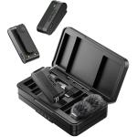 Ulanzi A100 2-Person Wireless Microphone System for Cameras and Mobile Devices (2.4 GHz)