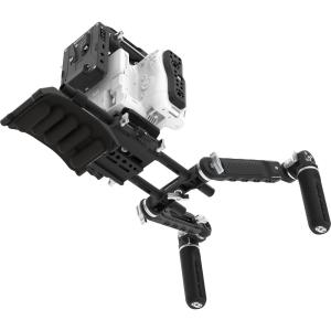 Kondor Blue Ultimate Rig with V-Mount Battery Plate for Canon C80 (Raven Black)