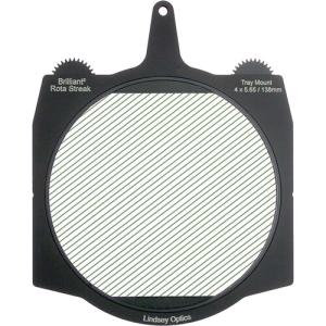 Lindsey Optics Brilliant² Rota-Streak Filter (6.6 x 6.6", Green, 4mm Cylindrical Lens Spacing)