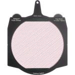 Lindsey Optics Brilliant² Rota-Streak Filter (6.6 x 6.6", Red, 3mm Cylindrical Lens Spacing)