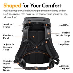 Ulanzi AB01 TAI Outdoor Photography Backpack (38L)