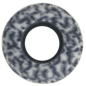 Bluestar RED CAM Round Viewfinder Eyecushion (Fleece, Snow Leopard)