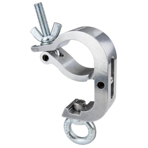 KUPO Mighty Handcuff Clamp with Eye Ring for 60mm Tube - Silver