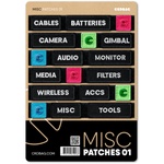 CRDBAG Misc 01 Embroidery Patches (English)