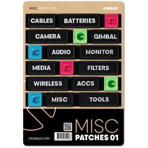 CRDBAG Misc 01 Embroidery Patches (English)