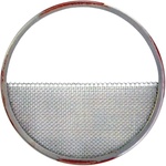 Matthews 4.25" Half Double Wire Stainless Diffusion (Red with Silver)