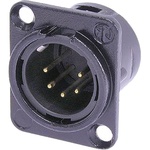 Neutrik Male XLR Receptacle Connector (5-Pole)