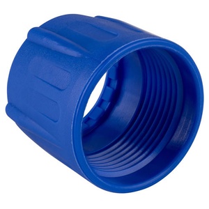 Neutrik BSE-6 Colored Bushing for etherCON NE8MX, NE8MX-B, NE8MC, and NE8MC-B Cable Connectors (Blue)