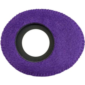Bluestar Oval Ultra Small Viewfinder Eyecushion (Fleece, Purple)