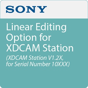 Sony Linear Editing Option for XDCAM Station (XDCAM Station V1.2X, for Serial Number 10XXX)
