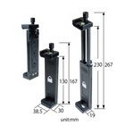 KUPO Aluminum Tablet Holder For 5.1"(130mm) ~ 9"(230mm)