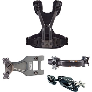 FLOWCINE xSPINE Vest, Front Mount, xBONE, and xARM Stabilization System