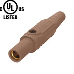 KUPO K-LOK 150A Single-pole Female Plug- Brown