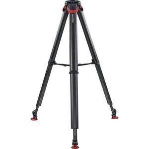 Sachtler Flowtech 75 MS Carbon Fiber Tripod with Mid-Level Spreader and Rubber Feet