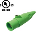 KUPO K-LOK 400A Single-pole Male Plug- Green