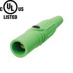 KUPO K-LOK 150A Single-pole Male Plug- Green