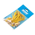 KUPO Elastic Cable Tie(10Pcs)6mm(W)*5"(L)(Yellow)