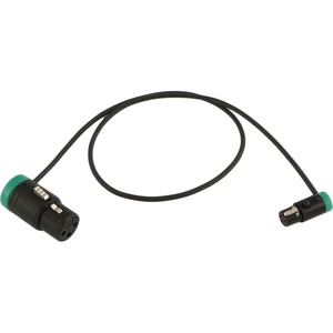 Cable Techniques CT-LPS-FX3T-24G Low-Profile LPXLR-3F to TA3F Cable (24", Green)