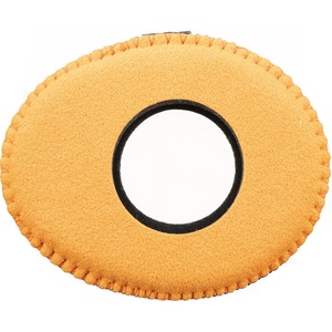 Bluestar Oval Ultra Small Viewfinder Eyecushion (Ultrasuede, Orange)