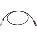 Cable Techniques 3.5mm TRS to TA3F Balanced Cable (18", Red)