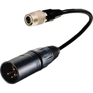Cable Techniques BB-HA4M-6 4-Pin XLR-Male to Hirose Adapter Cable (6")
