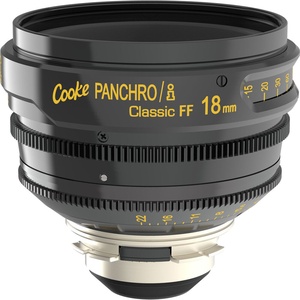 Cooke 18mm Panchro/i Classic T.2.2 Full Frame Prime Lens /PL or LPL mount, Imperial or Metric Focus scales (specify on order)
