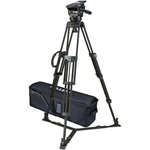 Miller Arrowx 1 Sprinter II 2 Stage Aluminum Alloy Tripod System with Ground Spreader