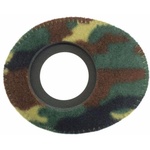Bluestar Oval Large Viewfinder Eyecushion (Fleece, Camo)