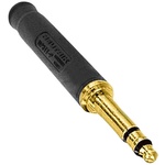 Neutrik TT Bantam Plug Connector (Black Plastic/Gold)