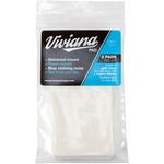 Viviana Extra-Large Soft Foam Mount for Lavalier Microphones (2-Pack, White)