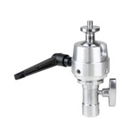 KUPO Heavy-Duty 3/8-16" Male Thread to TVMP Swivel Adapter