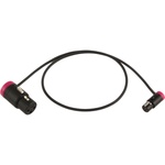 Cable Techniques CT-LPS-FX3T-18P Low-Profile LPXLR-3F to TA3F Cable (18", Purple)