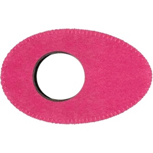 Bluestar Oval Long Viewfinder Eyecushion (Ultrasuede, Pink)