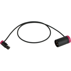 Cable Techniques 24" Low-Profile LPS TA3F To LPXLR-3M Cable (Purple)