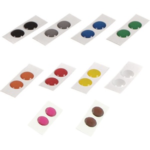 Cable Techniques CT-LPPD-10SET Color Polydome Set for Low-Profile TA Connectors (10 Colors, Pairs)