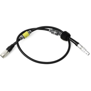 ARRI 12V, 2-Pin LEMO-Type Male to 4-Pin Hirose-Type (Female) Power Cable (20")