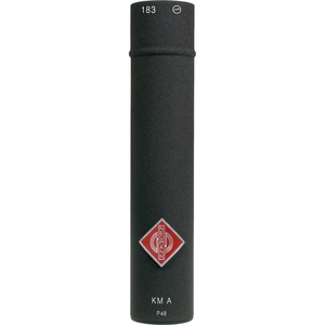 Neumann KM 183 Omnidirectional Analog Microphone (Black)