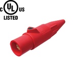 KUPO K-LOK 400A Single-pole Male Plug- Red