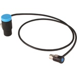 Cable Techniques CT-LP-LT-24B XLR 3-Pin Female to TA5F Cable for Lectrosonics SM Transmitters (24", Blue Caps)