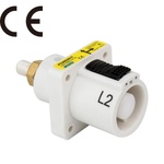 KUPO PowerFit Single-pole Panel Source Connector- Line 2 White