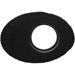 Bluestar Oval Extra-Large Viewfinder Eyecushion (Fleece, Black)