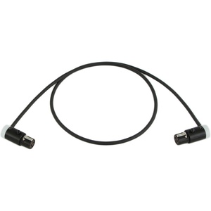 Cable Techniques CT-LPS33-18W LPS Low-Profile TA3F to TA3F Cable (18", White)